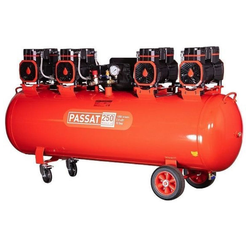 Компрессор Aurora PASSAT-250/1000 MODULE 4G 39399, новое поколение, 236л, 1000л/мин, 5.8кВт
