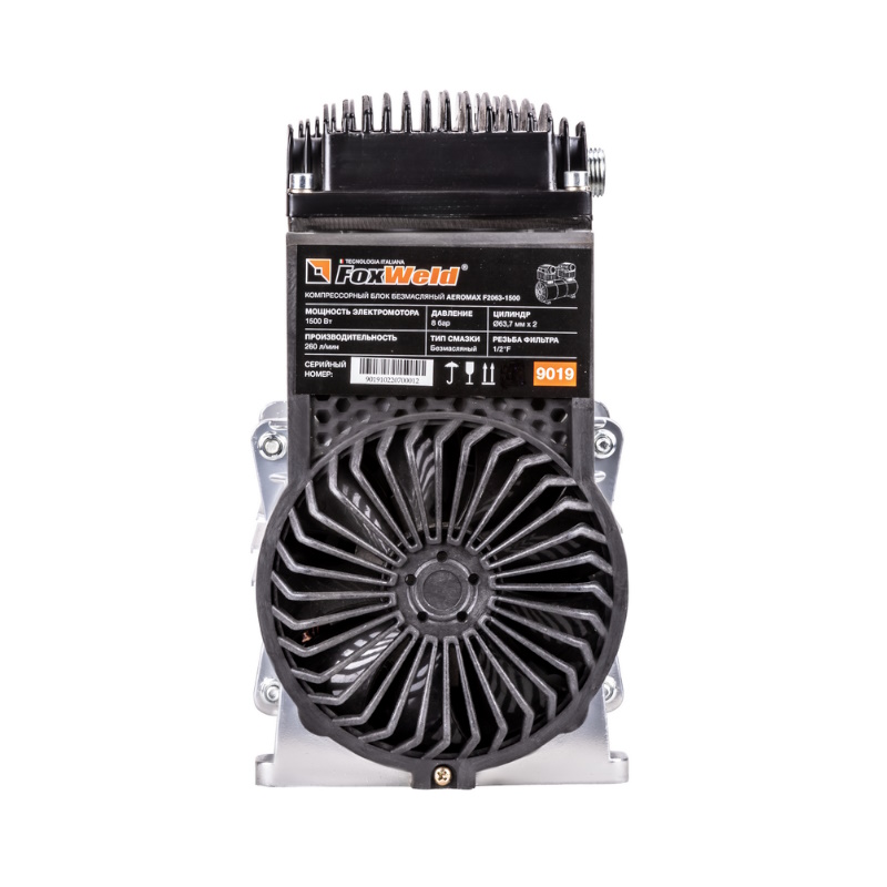 Компрессорный блок безмасляный FoxWeld AEROMAX F2063-1500 9019