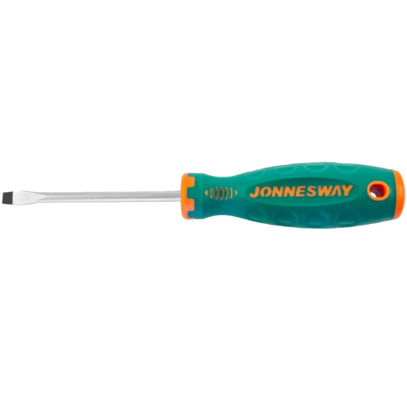 Отвертка стержневая шлицевая Jonnesway Anti-Slip Grip D71S6100, SL6.5х100 мм в Рыбинске
