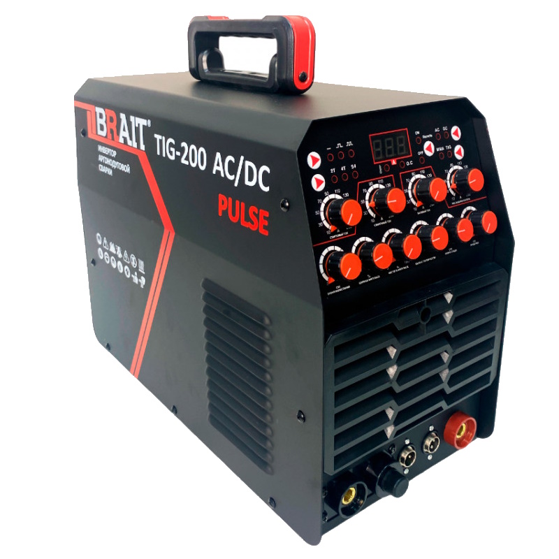 Инвертор аргонодуговой сварки Brait TIG-200 AC/DC PULSE 18.01.017.043, режим сварки TIG/MMA  в Костроме