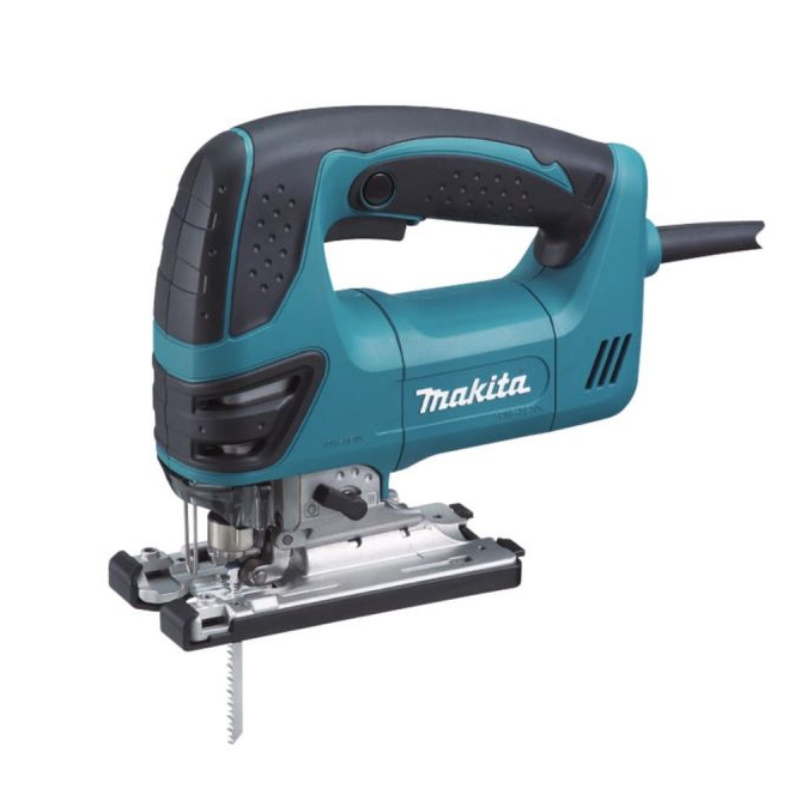 Строительный электролобзик Makita 4350CT (мощность 720 Вт, вес инструмента 2,5 кг, подключение к пылесосу)