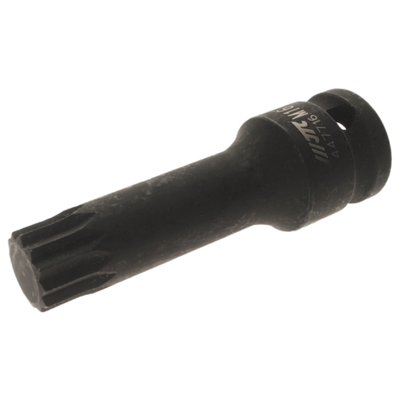 Головка торцевая JTC JTC-447716, ударная, SPLINE, 1/2" х M16, длина 78 мм  в Угличе