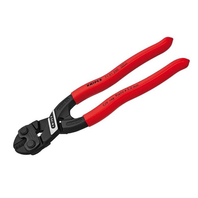 Болторез KNIPEX CoBolt® компактный, прямой, черненый, 200 mm, KN-7101200 в Угличе