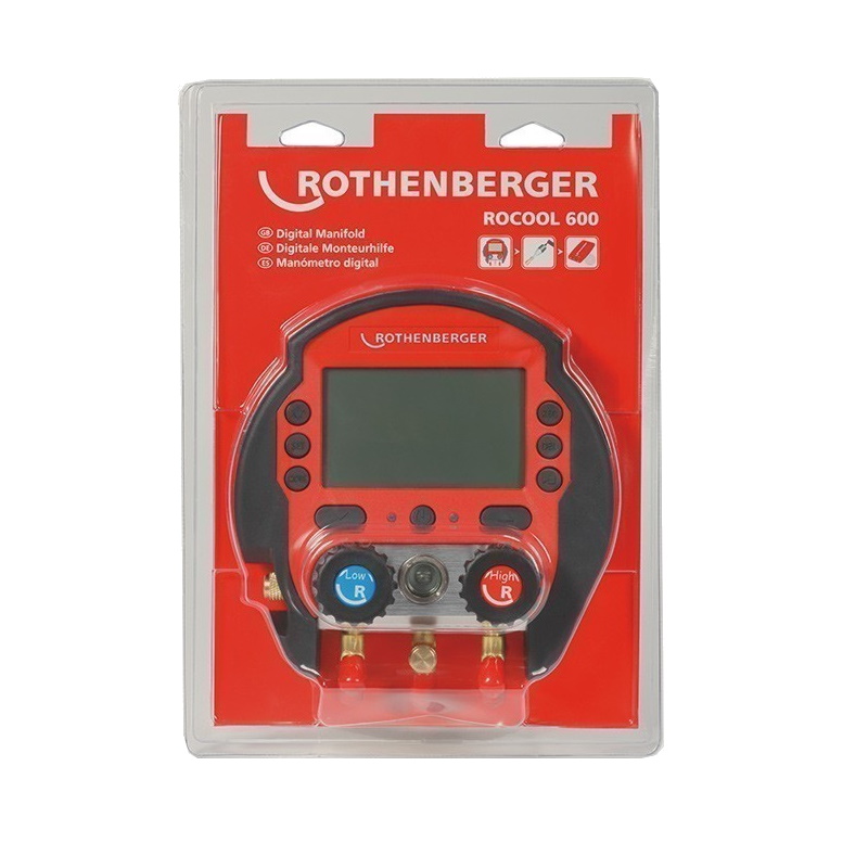 Набор Rothenberger ROCOOL 600 SET" 1000000569, цифровой коллектор, в блистере в Иваново