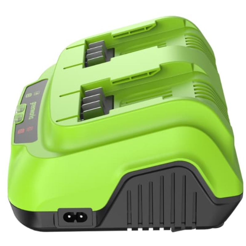 Ультрабыстрое двойное зарядное устройство Greenworks G24X2C8 2958807, 24V, 8A в Туле