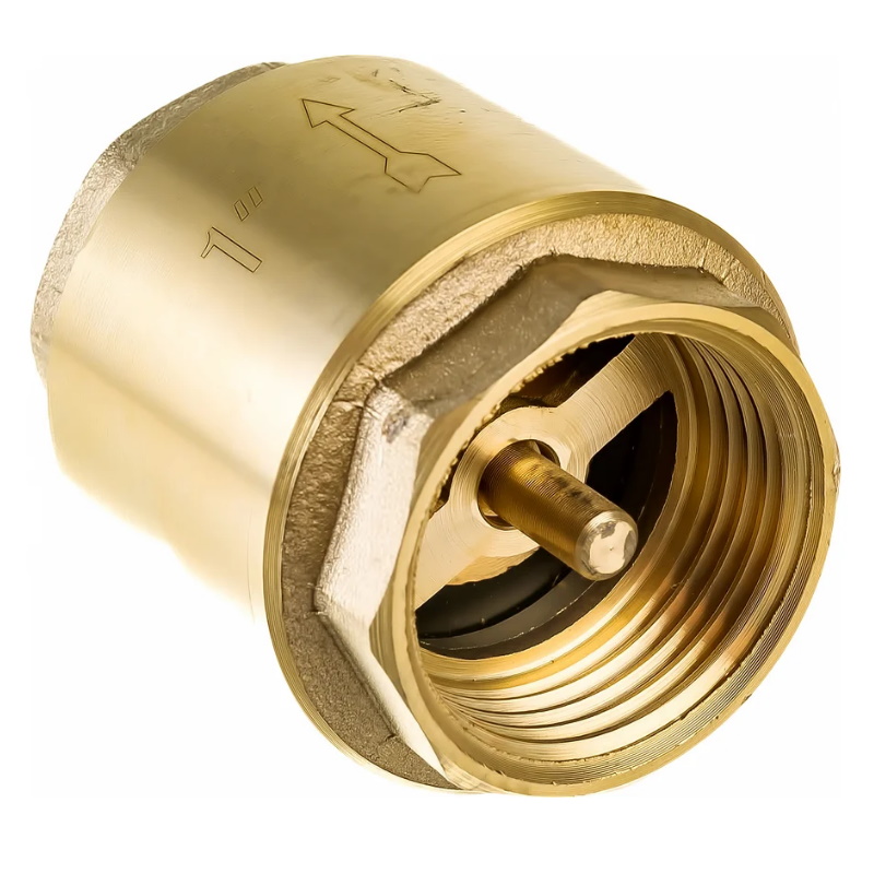 Клапан обратный магистральный Unipump (1 , латунь, мембрана - пластик) 77027 в Нижнем Новгороде