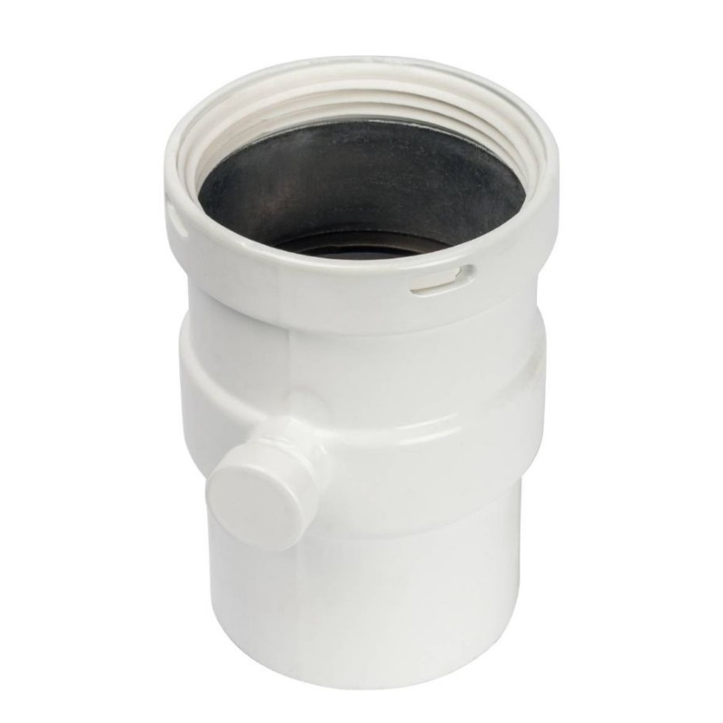 Элемент дымохода с патрубком для отвода конденсата Stout SCA-0080-020135 DN80 п/м горизонтальный в Костроме