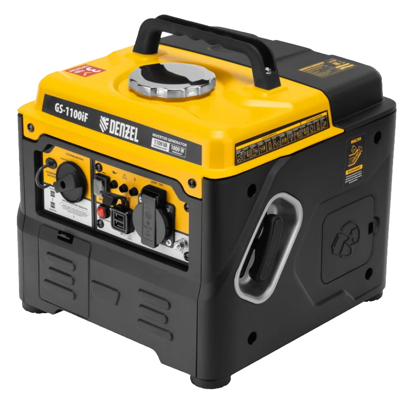 Инверторный генератор Denzel GS-1100iF, 94706 в Угличе