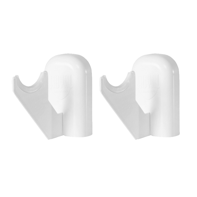 Комплект настенных регулируемых кронштейнов Royal Thermo Design 100 RTD100W, белые