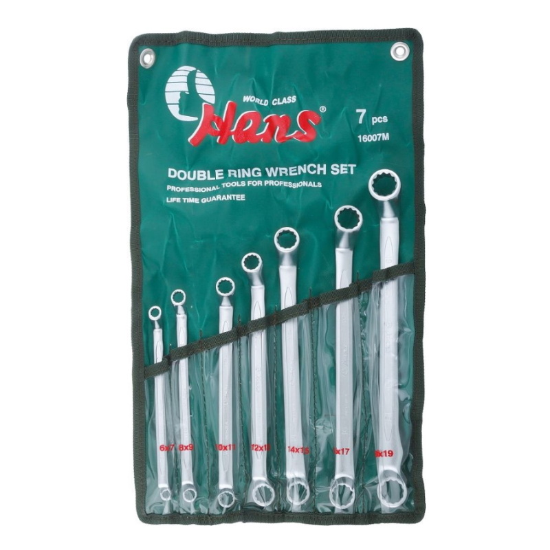 Набор ключей накидных Hans 16007M 6-19 мм 7 шт 6603₽