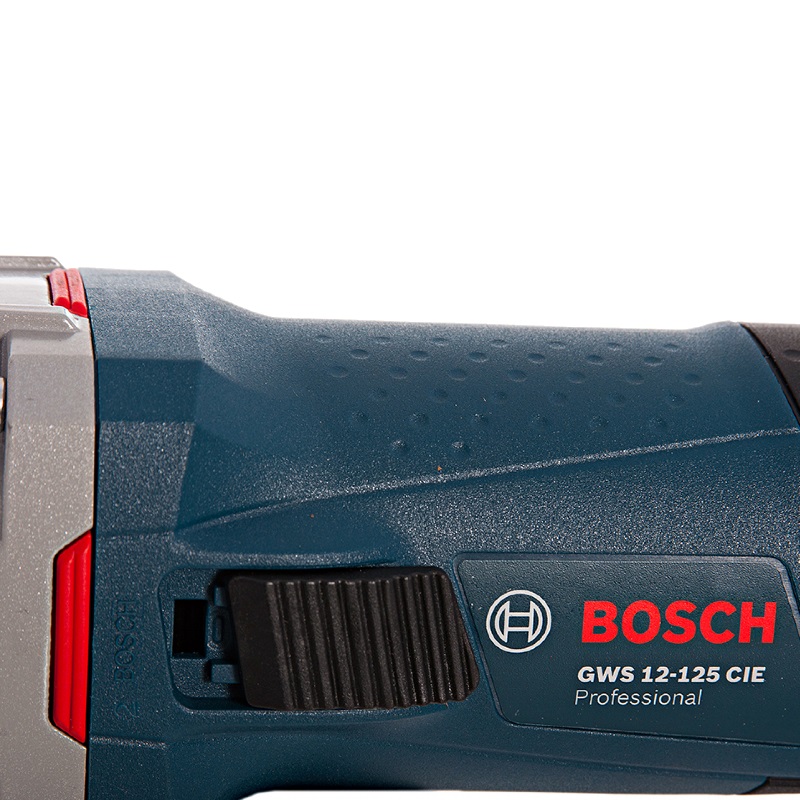 Угловая шлифмашина (болгарка) Bosch GWS 12-125 CIE 0.601.794.002, 125 мм, 1200 Вт, плавный пуск, регулировка оборотов