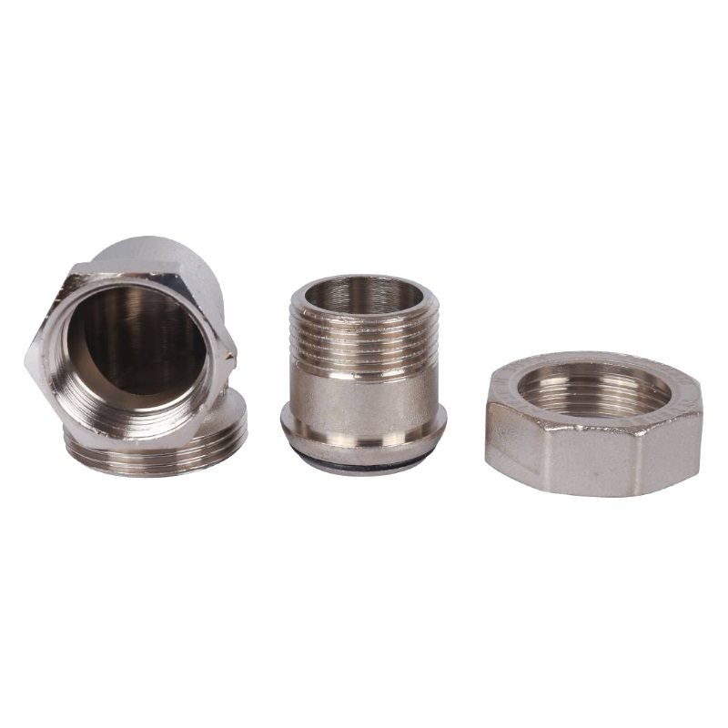 Американка угловая Stout SFT-0057-000001 ВН, 1", уплотнение под гайкой o-ring кольцо, никелированное в Муроме