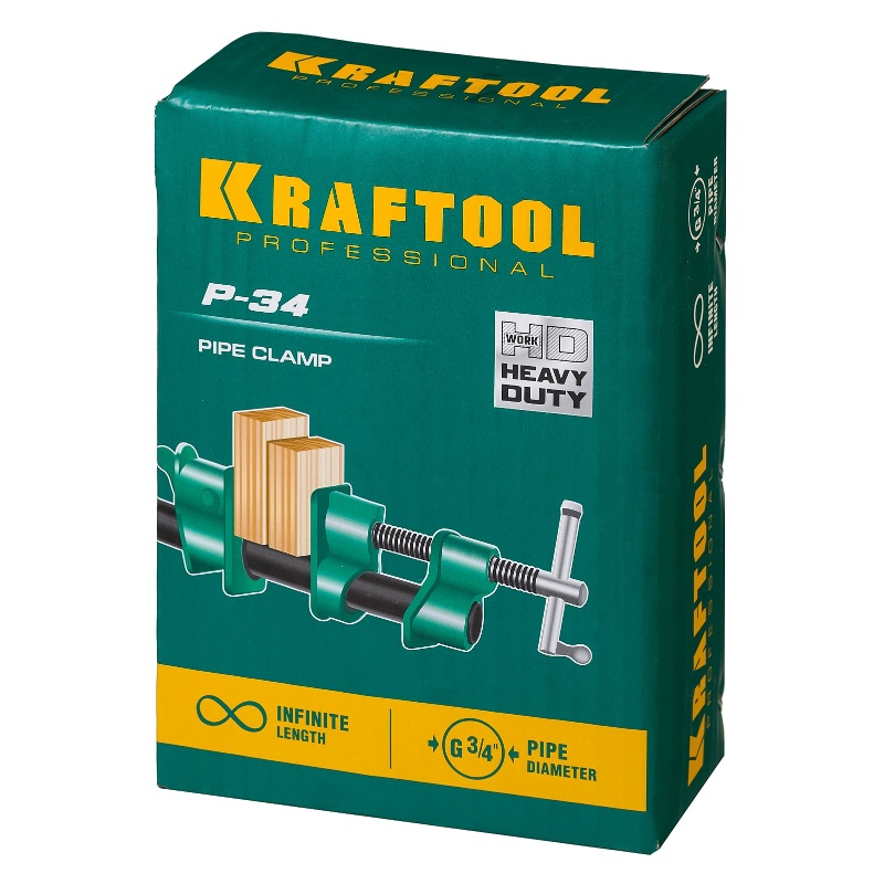 Струбцина трубная Kraftool PC-34 32302-1 во Владимире