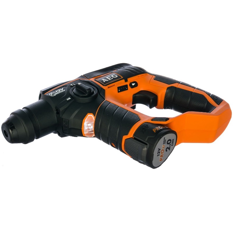 Аккумуляторный перфоратор AEG BBH12 LI-202C 4935443968 в кейсе, с защитной муфтой в Переславле