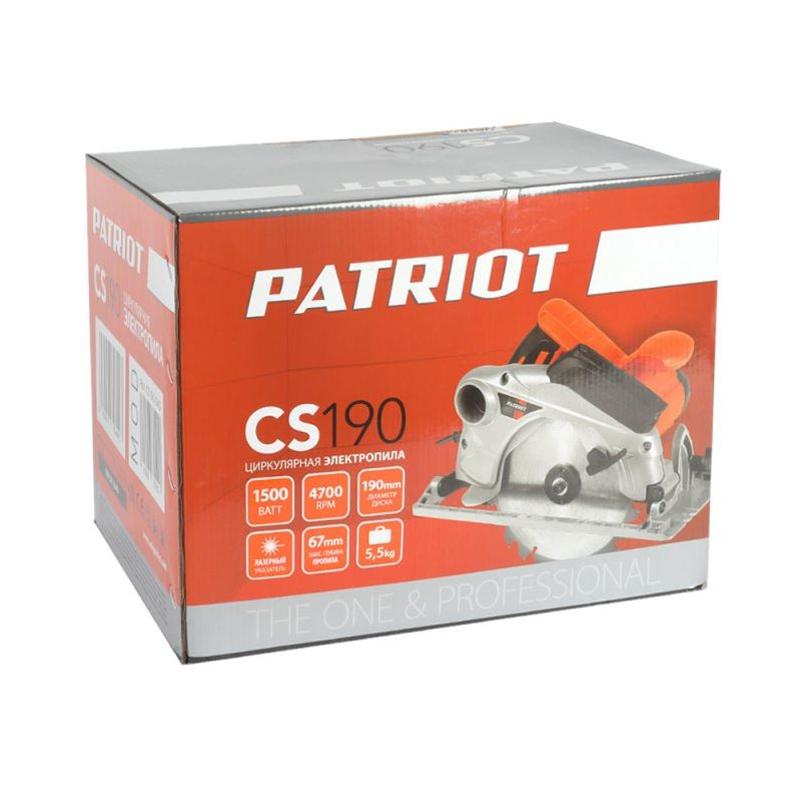 Циркулярная пила Patriot CS190 в Вологде