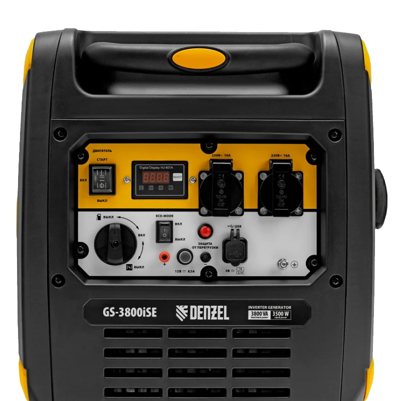 Инверторный генератор Denzel GS-3800iSE, 94711