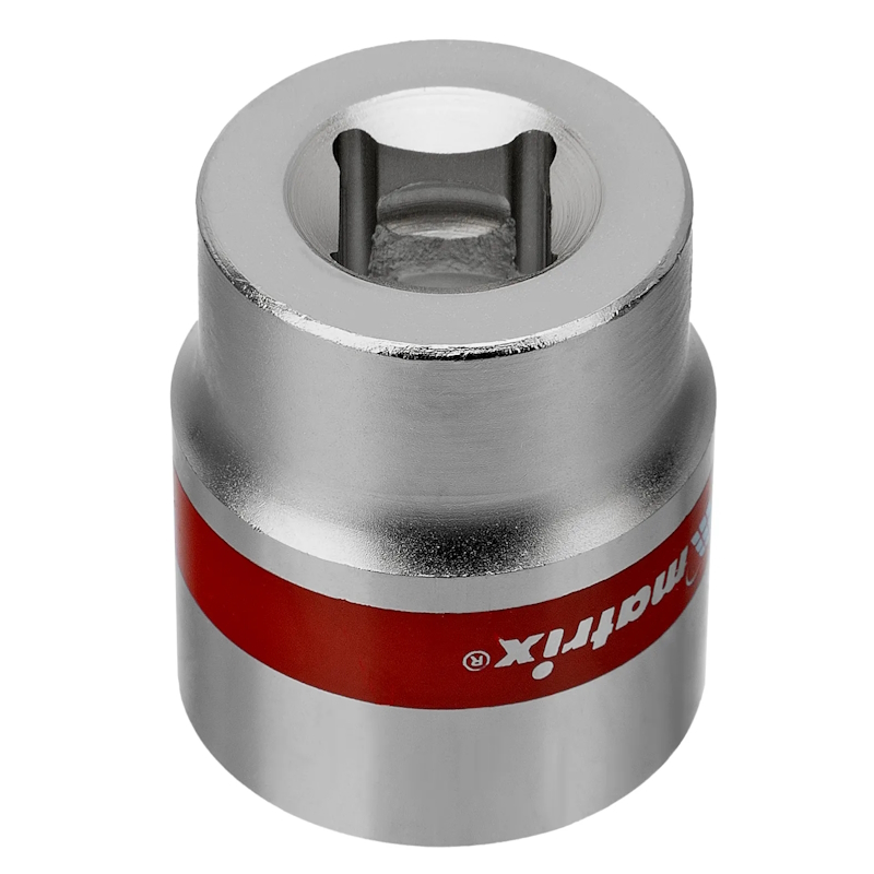 Набор торцевых головок Matrix 13595, 3/8", 12 гранные, CrV, 9-19мм, 10 штук в Муроме