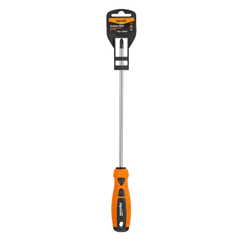 Отвертка Sparta Point 11779, Ph2х200мм, CrV, 2-х компонентная рукоятка