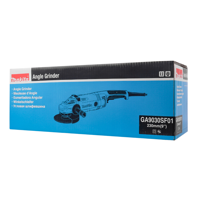 Угловая шлифмашина (болгарка) Makita GA9030SF01, 230 мм, 2400 Вт, плавный пуск во Владимире