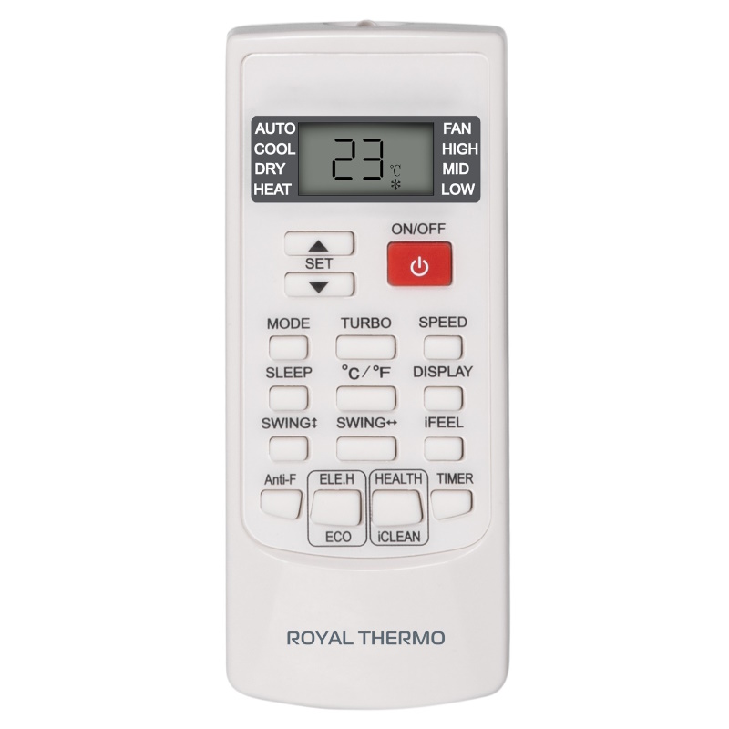 Сплит-система инверторного типа Royal Thermo Milano DC RTMI-09HN1 НС-1598312, комплект