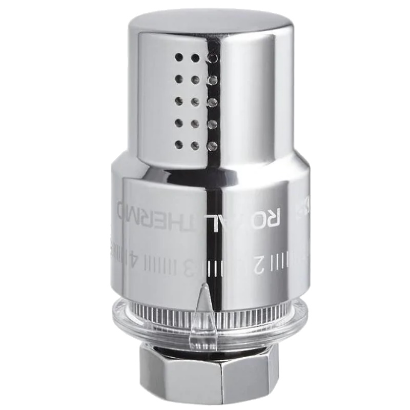 Термоголовка жидкостная Royal Thermo Design RTO 070010 НС-1443126 М30х15 хром 1188₽