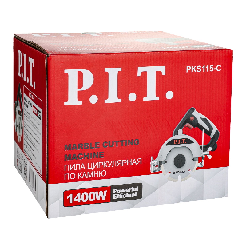 Пила по камню и плитке электрич. P.I.T. PKS115-C (1400Вт, 13000об/мин, 115х20мм, проп.33мм, нак.45°) в Иваново