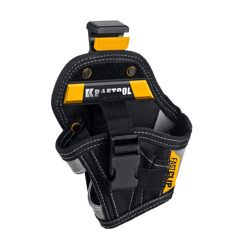 Кобура для компактного шуруповерта Kraftool KH-5C 38770 (с быстросъёмным креплением FastClip, 5 карманов и петель) в Иваново