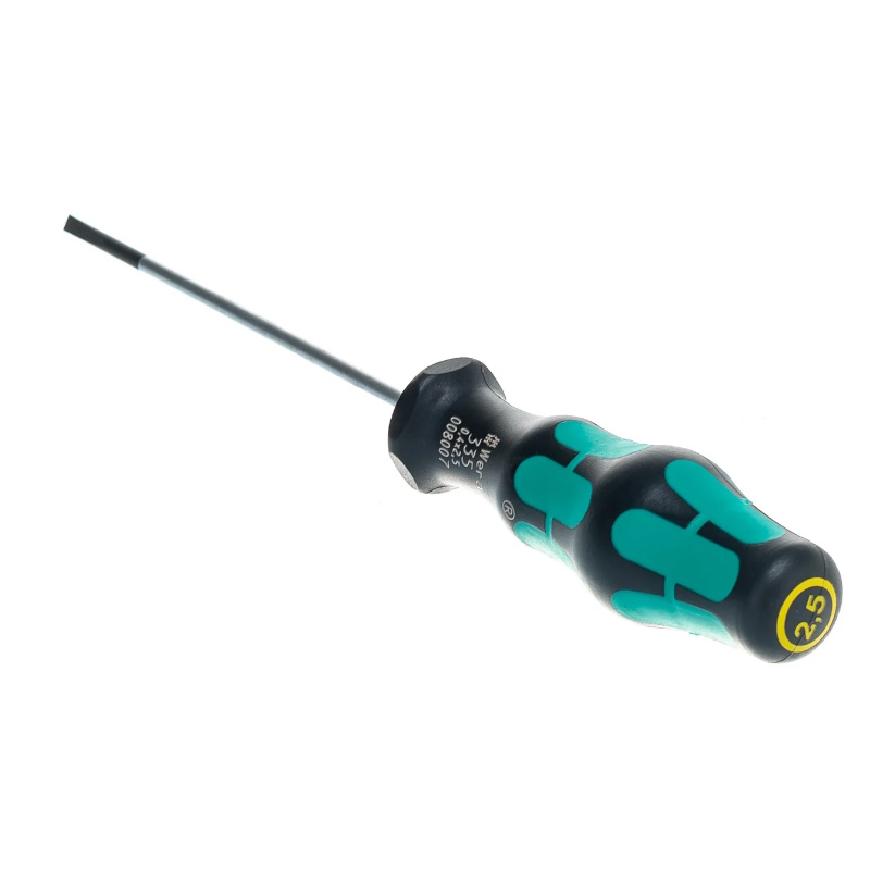Отвертка Wera WE-008007, 0,4х2,5х75мм  в Ярославле