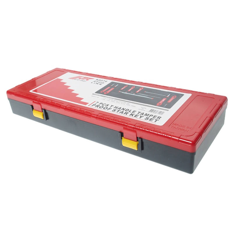 Набор ключей JTC JTC-K6074, TORX с отверстием, с Т-образной ручкой T10H-T40H, 7 предметов в Угличе