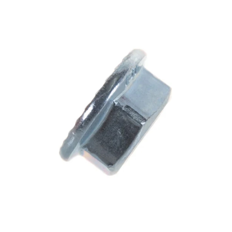 Гайка Зубр 303636-06 DIN 6923 с фланцем, M6, 14 шт, кл. пр. 8, оцинкованная во Владимире