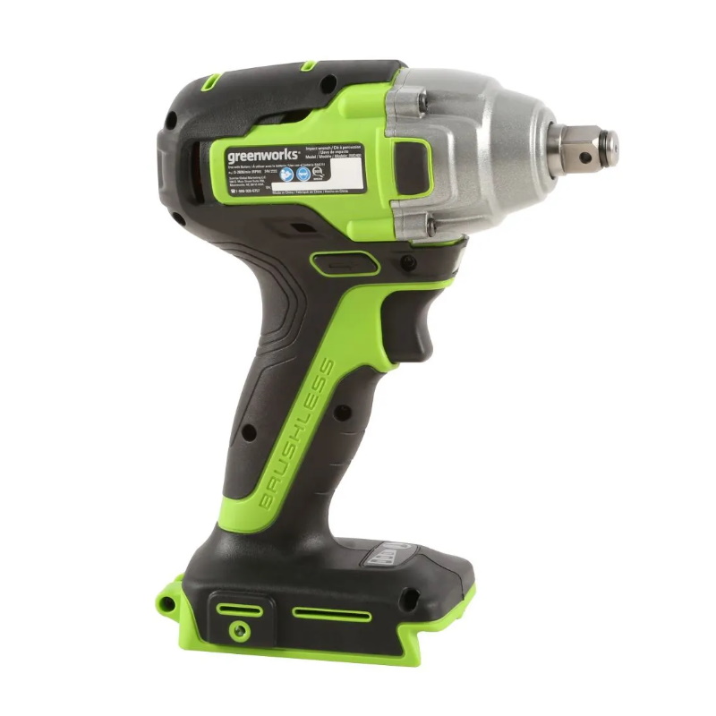 Гайковерт ударный аккумуляторный Greenworks GD24IW 3802907, 24V, бесщеточный, без АКБ и ЗУ в Угличе