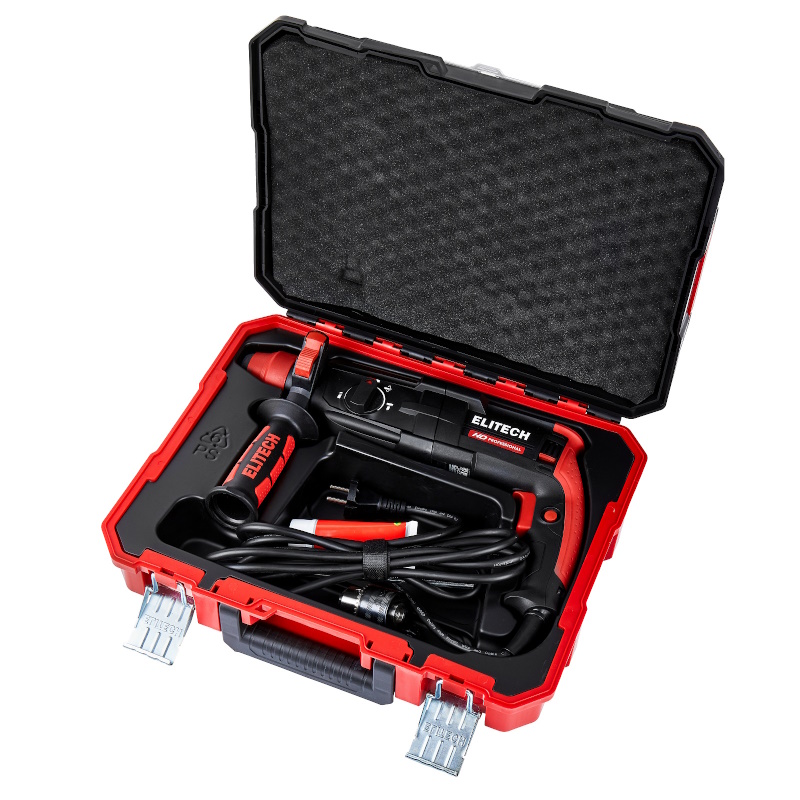 Перфоратор Elitech RH 0928RE E2205.027.01 в кейсе, с защитной муфтой