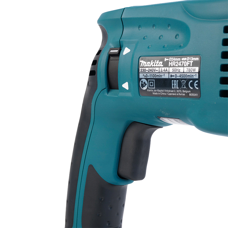 Перфоратор SDS-Plus Makita HR 2470FТ 152030, 780 Вт, 2.7 Дж