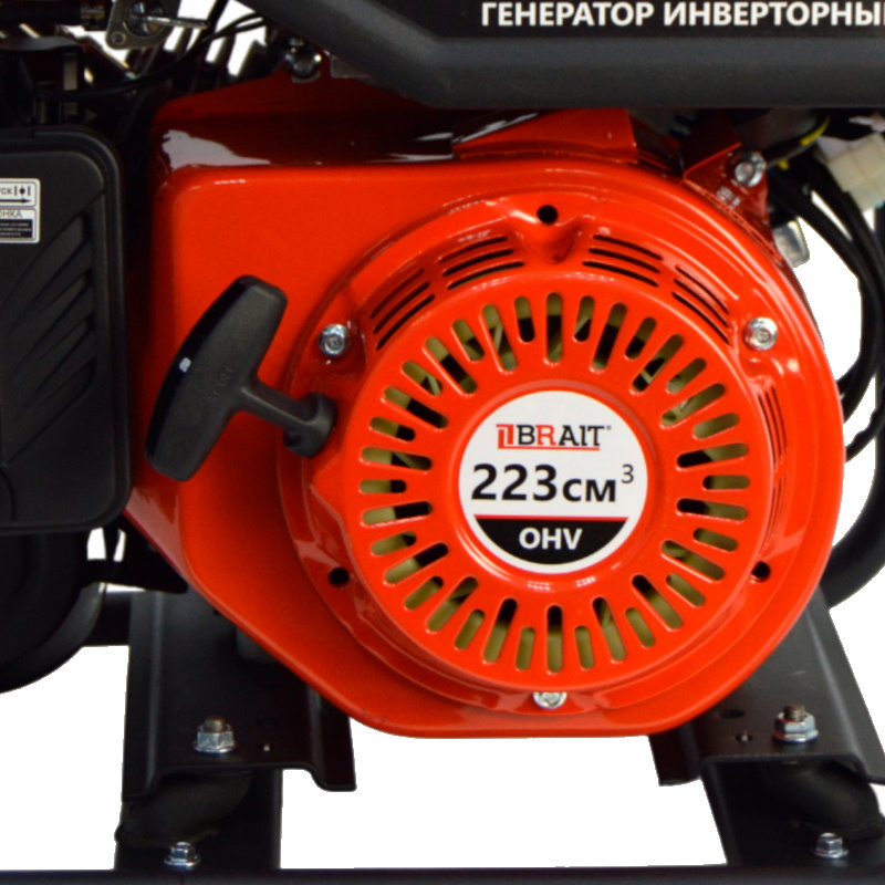 Генератор бензиновый инверторный Brait BR3500iO 02.01.060.100, 2,8/3 кВт, 230В