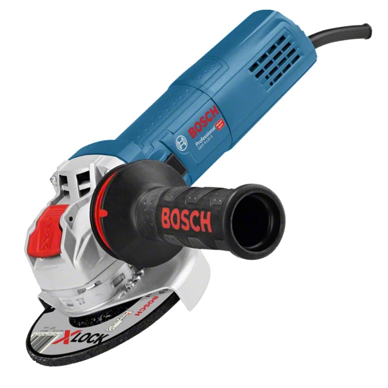 Угловая шлифмашина (болгарка) Bosch GWX 9-125 S X-LOCK 0.601.7B2.000, 125 мм, 900 Вт, регулировка оборотов в Иваново