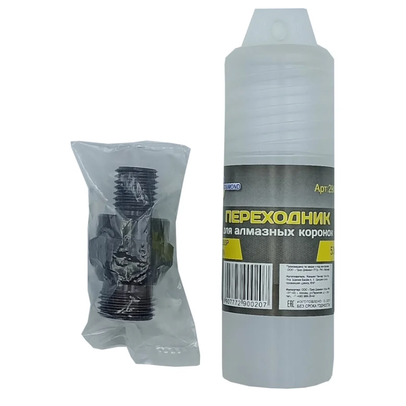 Переходник для алмазных коронок Trio-Diamond 290020, 55мм, вал-вал, 1/2bsp-М16 в Кинешме