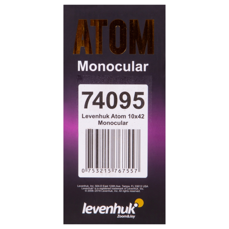 Монокуляр Levenhuk Atom 74095, 10x42