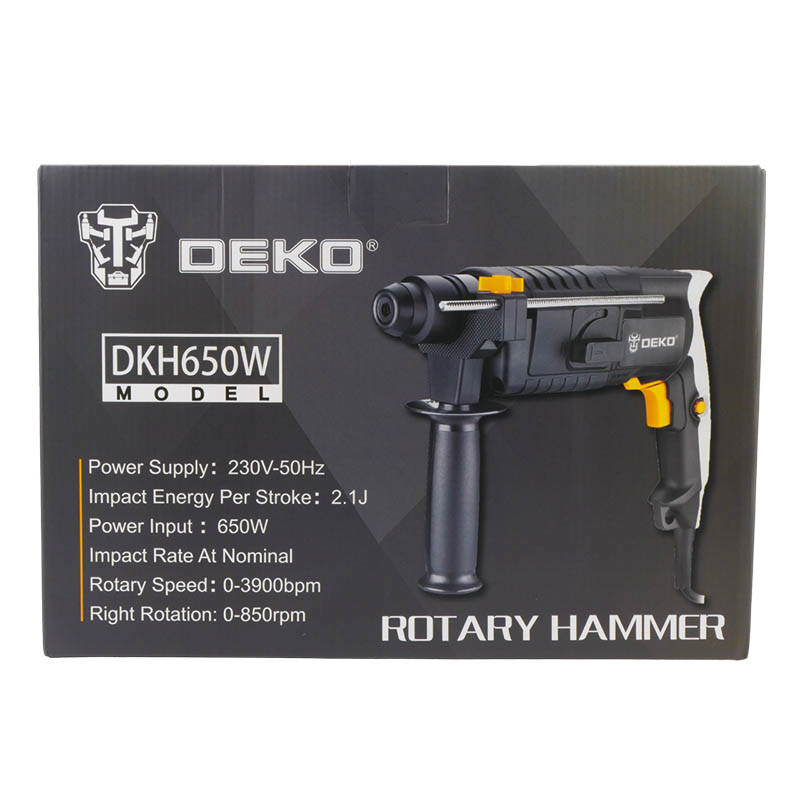 Перфоратор Deko DKH650W 063-4118, с защитной муфтой в Череповце