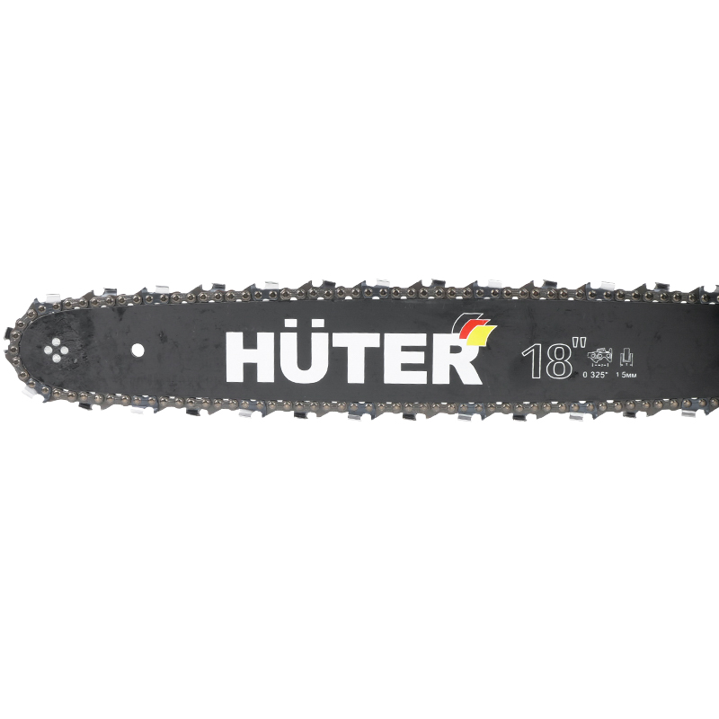 Бензопила цепная Huter BS-45 (шаг цепи 0.325", вес пилы 7кг)