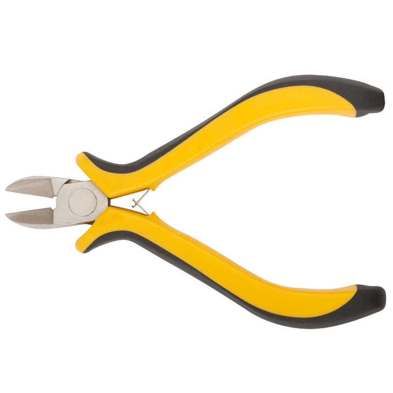 Бокорезы мини Fit Профи 51631 никелированное покрытие черно-желтые мягкие ручки 115 мм 430₽