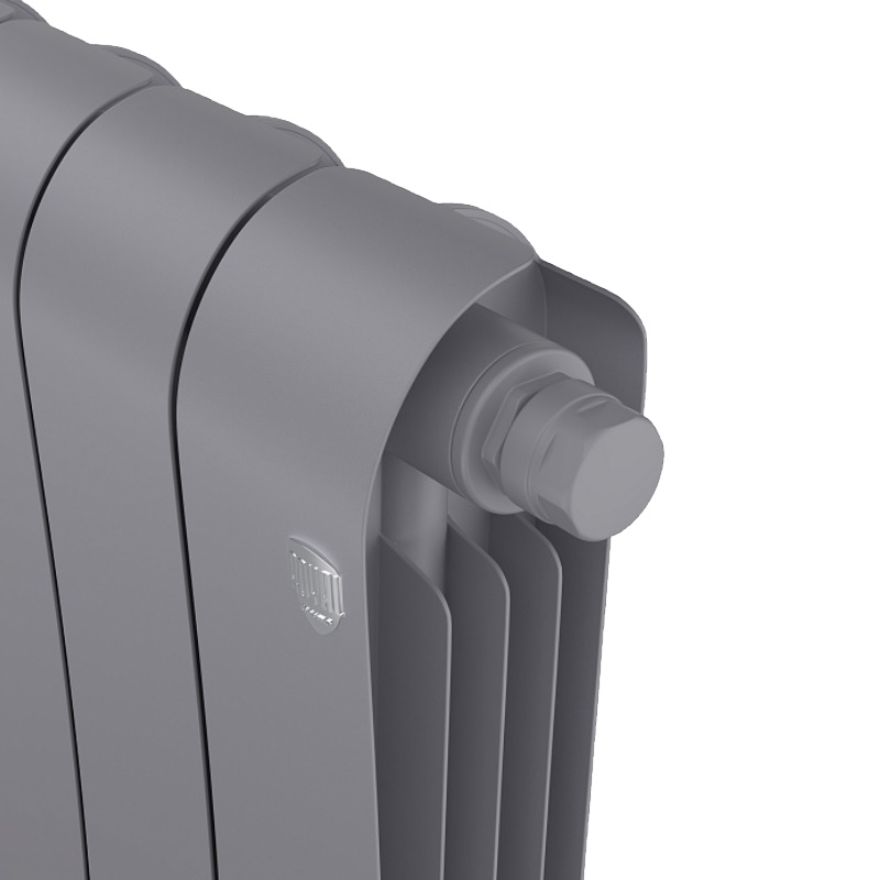 Радиатор биметаллический Royal Thermo Infinity 500 Silver Satin VR80 НС-1658293, 12 секций