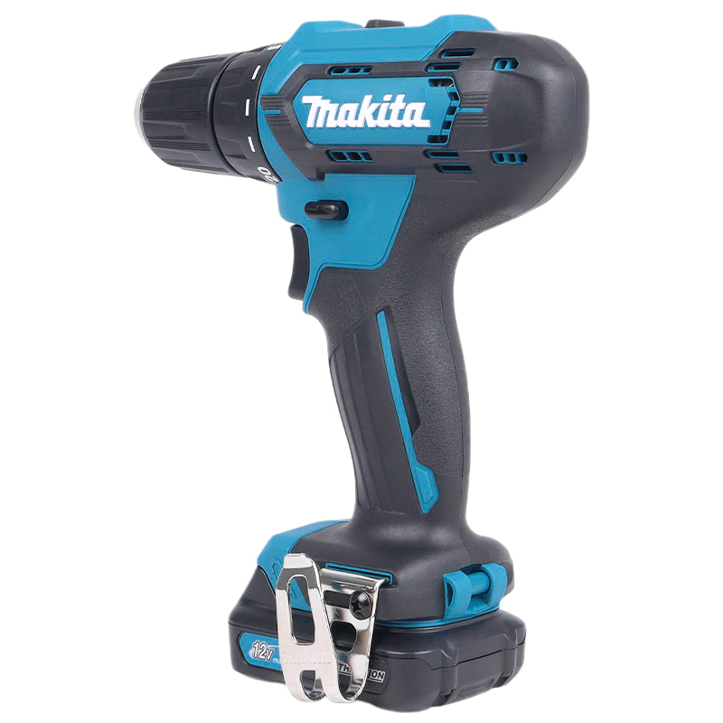 Дрель-шуруповерт аккумуляторная Makita DF333DWYE (бытовая, вес 1,1 кг, безударная)