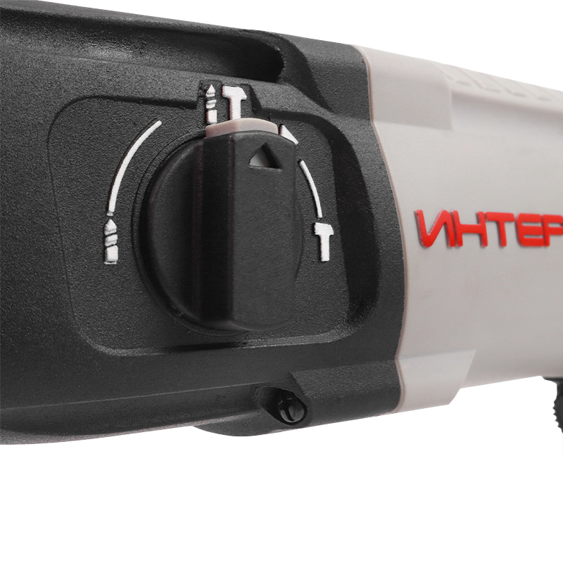 Перфоратор Интерскол П-30/900ЭР (патрон SDS-Plus, вес 3.3 кг, 3 режима, до Ø 70 мм, реверс)