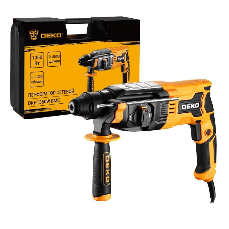 Перфоратор Deko DKH1350W 084-1032 в кейсе в Ярославле