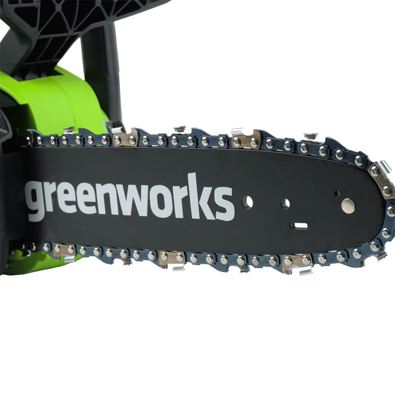 Цепная пила аккумуляторная Greenworks G24CS25 24В 2007707 малогабаритная (25см) в Коврове