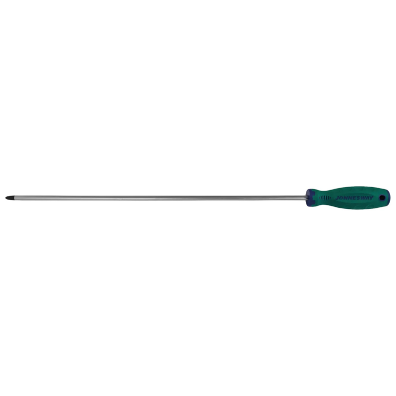 Отвертка Jonnesway D71P1400 046099 стержневая крестовая ANTI-SLIP GRIP, PH1x400 мм в Переславле