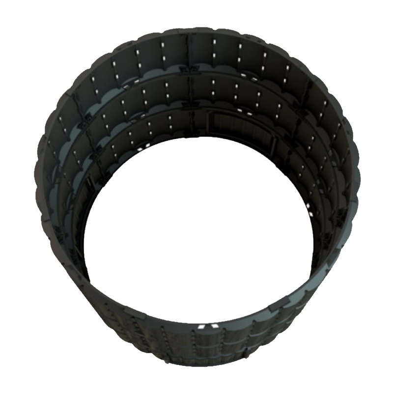 Компостер Piteco K11135, 1350л, круглый, чёрный в Угличе