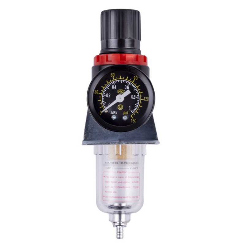 Регулятор давления FoxWeld 5762 AERO с манометром и фильтром-осушителем 14 F 454₽