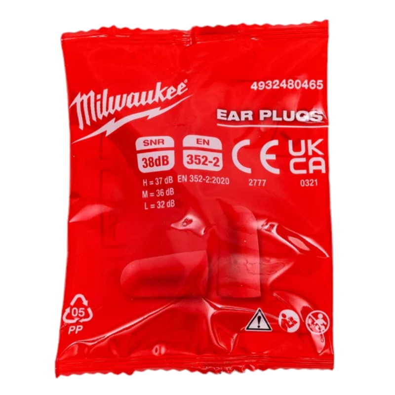 Вкладыши противошумные Milwaukee 4932480465, 200 штук  в Муроме