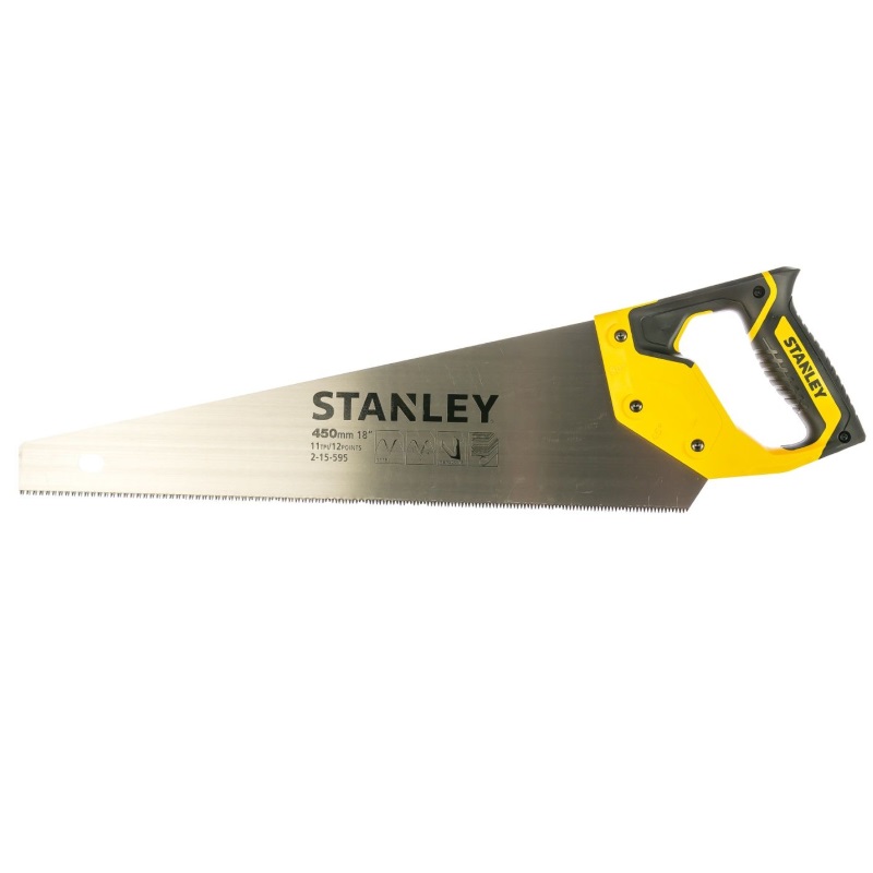 Ножовка по дереву Stanley JetCut 215595 (мелкий зуб, длина лезвия 450 мм, вес 0.43 кг) во Владимире